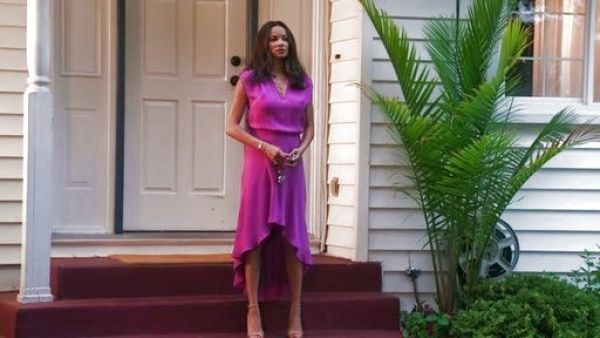 April Malloy's Drawstring Dress on Mistresses