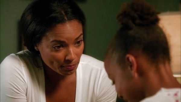 April Malloy's Layers Scoop Neck Tee on Mistresses