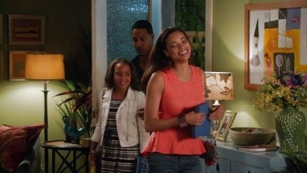 April Malloy's Lyna Sleeveless Peplum Top on Mistresses