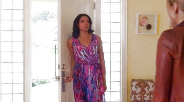 April Malloy's Multicolor Parker Print Silk Dress on Mistresses