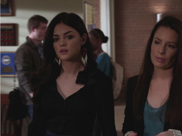 Aria Montgomery's Porcupine Quill Beaded Earrings on Pretty Little Liars