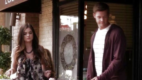 Aria Montgomery's T-Stella Tank Top on Pretty Little Liars