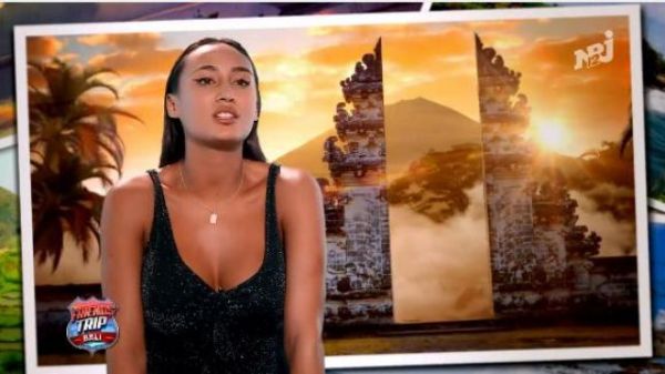 Astrid's Black Sequined Tank Top