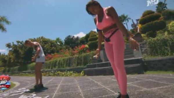 Astrid's Pink Sports Leggings