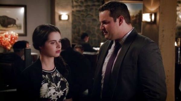 Bay Kennish's 'Island Life' Tropical Print Body-Con Dress on Switched At Birth