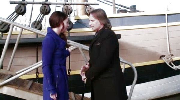 Belle 's city coat on Once Upon A Time 