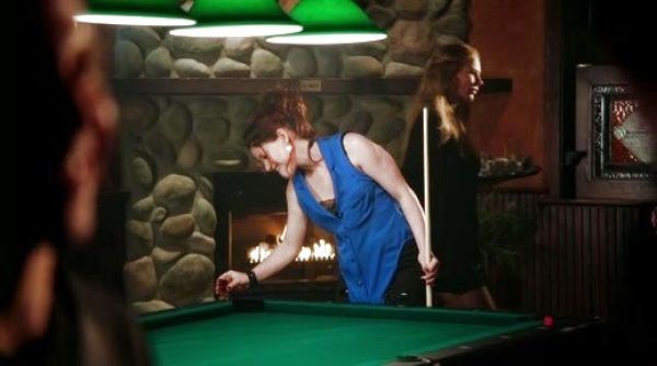 Belle 's Open Back Button Down Top on Once Upon A Time 