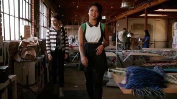 Beth Kingston's Colorblock Dress on Chasing Life