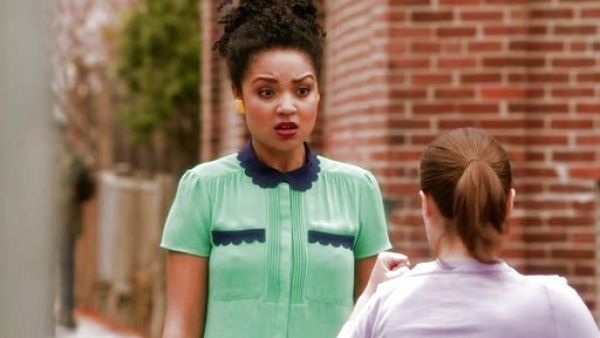 Beth Kingston's Lasercut Lace Blouse on Chasing Life