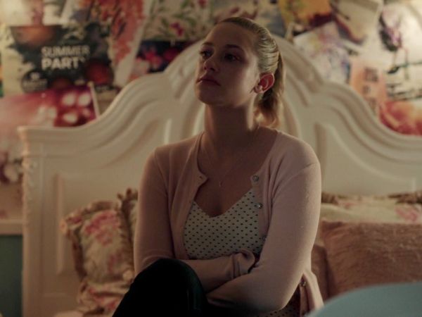 Betty Cooper's Crystal Button Cardigan on Riverdale