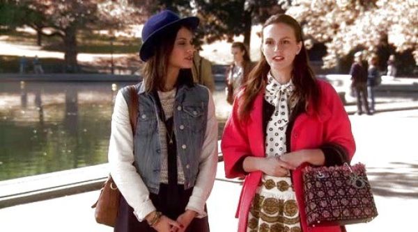 Blair Waldorf's Lady Dior Tweed Bag on Gossip Girl