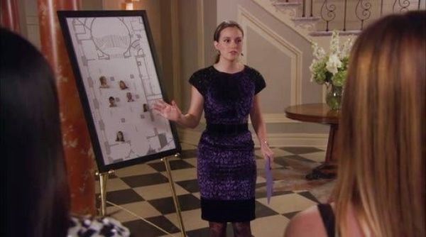 Blair Waldorf's Leopard Print Dress on Gossip Girl