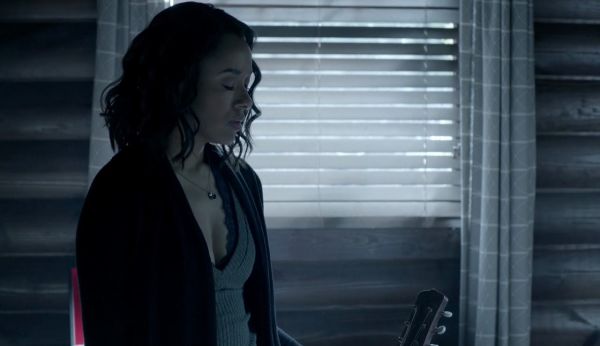 Bonnie Bennett's Galloon Lace Halter Bra on The Vampire Diaries