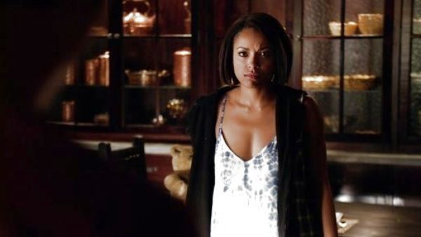 Bonnie Bennett's Kwando Tie-Dyed in White Dress on The Vampire Diaries