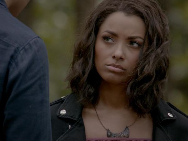 Bonnie Bennett's The Vampire Diaries Crescent Moon Necklace on The Vampire Diaries