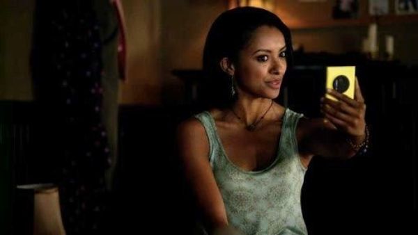 Bonnie Bennett's Topanga  Medallion Printed Tank on The Vampire Diaries