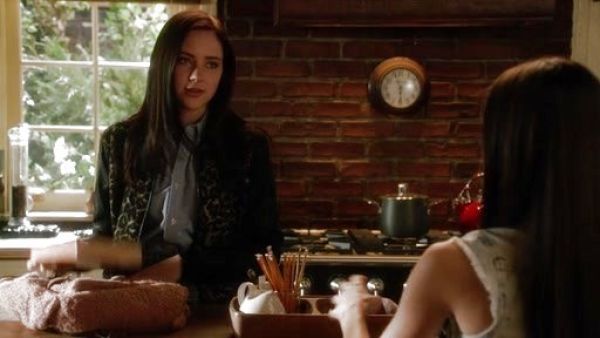 Brenna Carver's Wild Leopard Varsity Jacket on Chasing Life