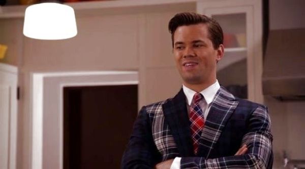 Bryan Collins's Blue Midnight Tartan Wool Suit on The New Normal