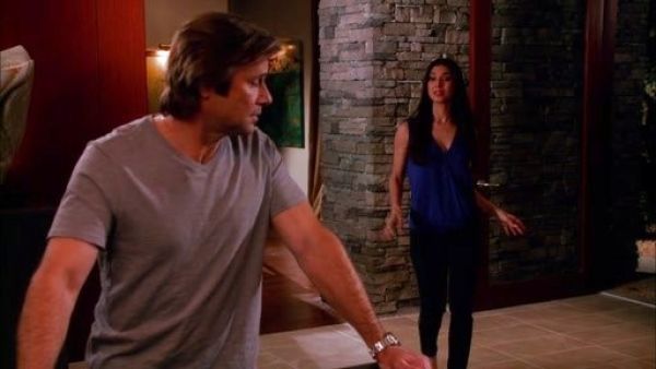 Carmen Luna's Stella Crepe Surplice Top on Devious Maids