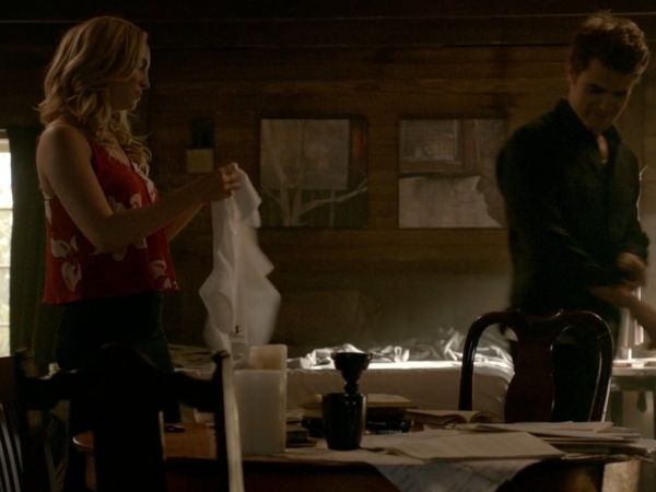 Caroline Forbes's Carlene Tank on The Vampire Diaries