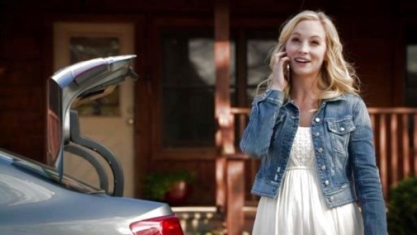 Caroline Forbes's Crocheted Babydoll Dress on The Vampire Diaries