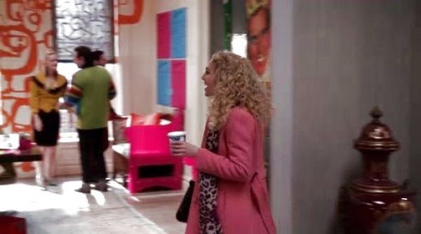 Carrie Bradshaw's Double-Cloth Slim Trench on The Carrie Diaries