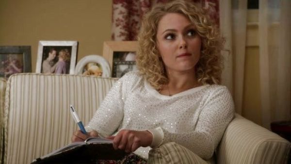 Carrie Bradshaw's Embellished Knit Sweater on The Carrie Diaries