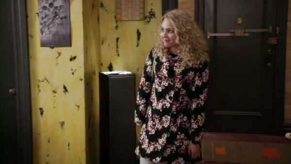 Carrie Bradshaw's Floral Jacquard Coat on The Carrie Diaries