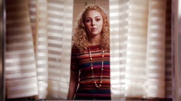 Carrie Bradshaw's Here & There Tee, Stripes on The Carrie Diaries