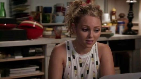 Carrie Bradshaw's Lipstick Lover Tank on The Carrie Diaries