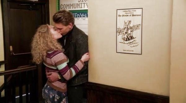 Carrie Bradshaw's Striated Sparkle Sweater on The Carrie Diaries