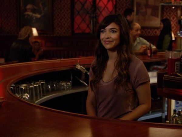 Cece Parekh's 'Charlie' V-Neck Tee on New Girl