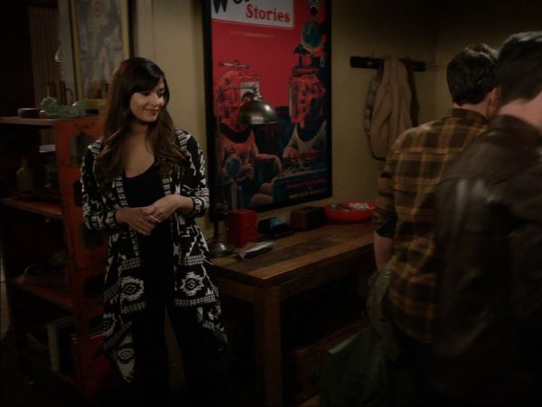 Cece Parekh's Jacquard-knit Cardigan on New Girl