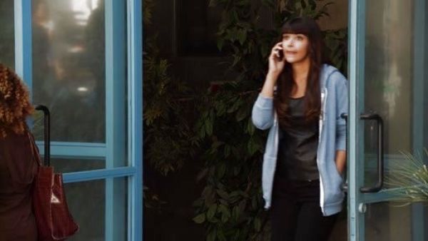 Cece Parekh's leather top on New Girl