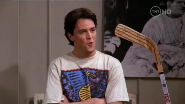 Chandler Bing's Blue Louie T-Shirt - Friends