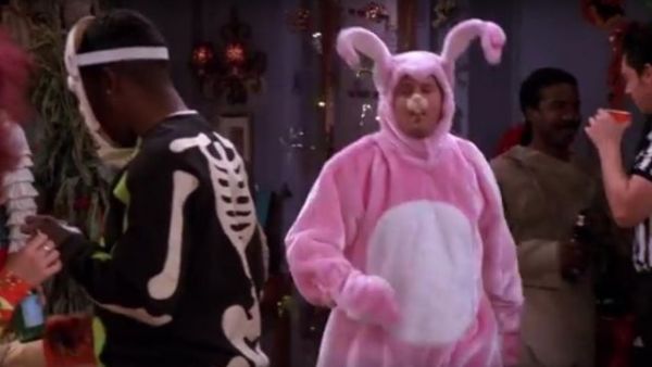 Chandler Bing's Pink Bunny Costume - Friends