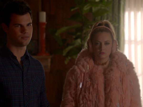 Chanel #3's FAUX FUR DANGLE JACKET on Scream Queens