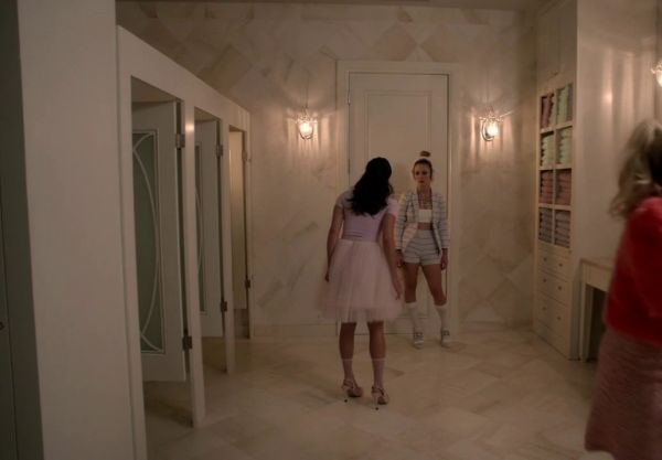 Chanel #3's One-Button Seersucker Jacket on Scream Queens