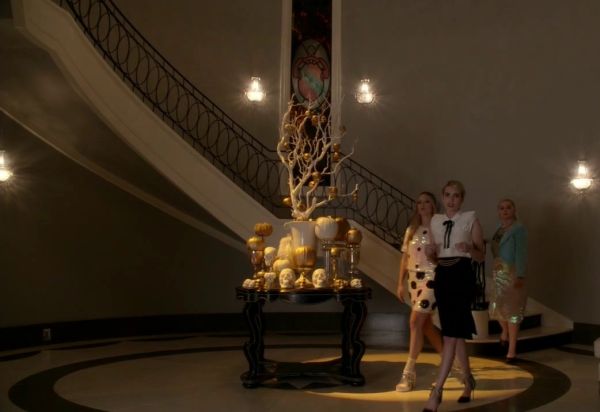 Chanel #3's Sofia Embellished Sandal on Scream Queens