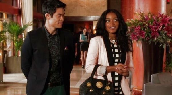 Charlie Selby's Blazer With Contrast Lapel on 90210