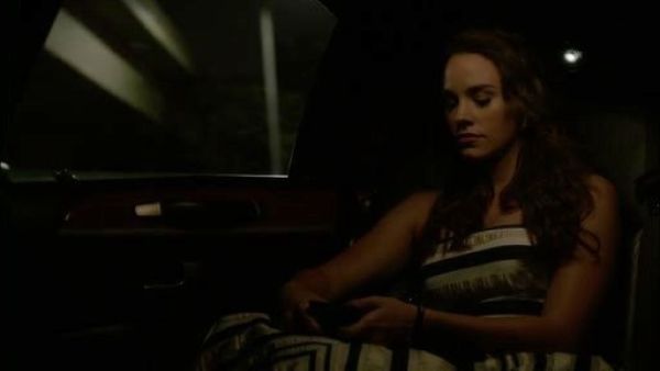 Charlotte Grayson 's Ribbon Striped Dress on Revenge