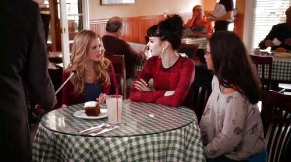 Chloe's Plaid Print Dress on Don't Trust the B---- in Apartment 23