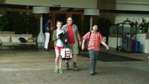 Claire Dunphy's 3" Chino Short in Chili on Modern Family