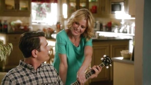 Claire Dunphy's Stella Crochet-Trim Blouse on Modern Family
