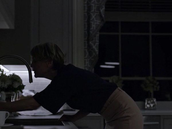 Claire Underwood's Belted Pencil Skirt on House of Cards