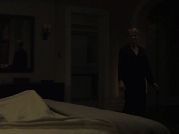 Claire Underwood's Silk Pajama on House of Cards