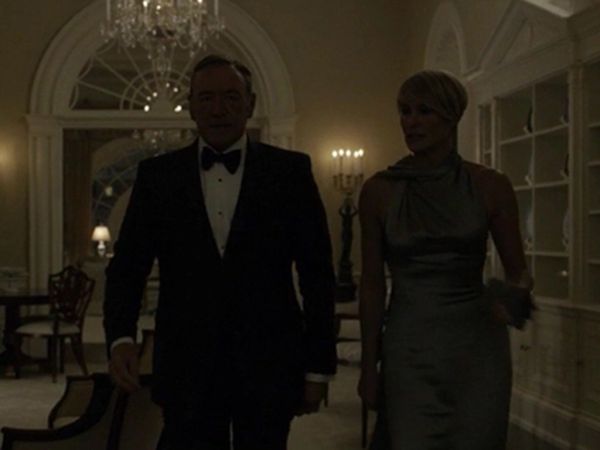 Claire Underwood's Silk Valentina Gown on House of Cards