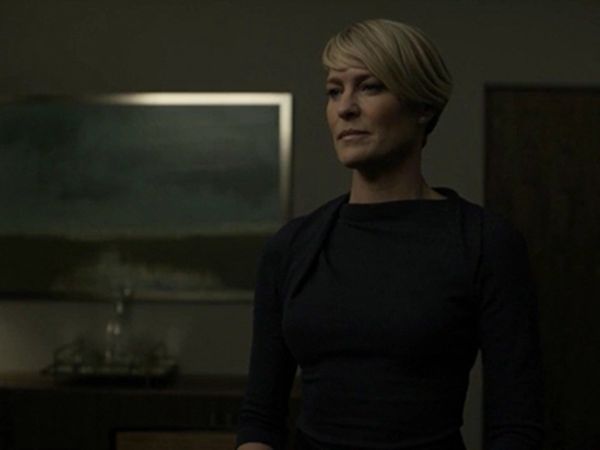 Claire Underwood's Twist Shoulder Dress (Altered) on House of Cards
