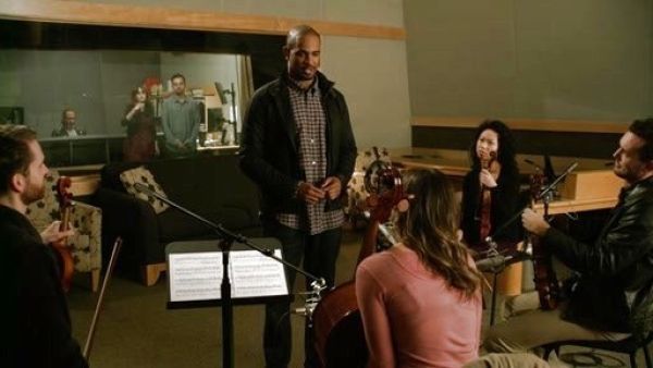 Coach's J-Thalia Lightweight Biker Jacket on New Girl