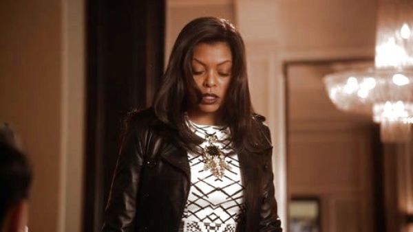Cookie Lyon's Elizabetta Peplum Jacquard Pullover on Empire